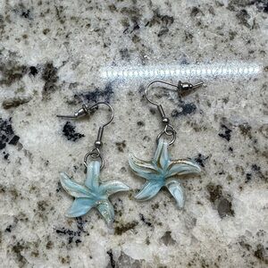 Starfish Dangle Earrings